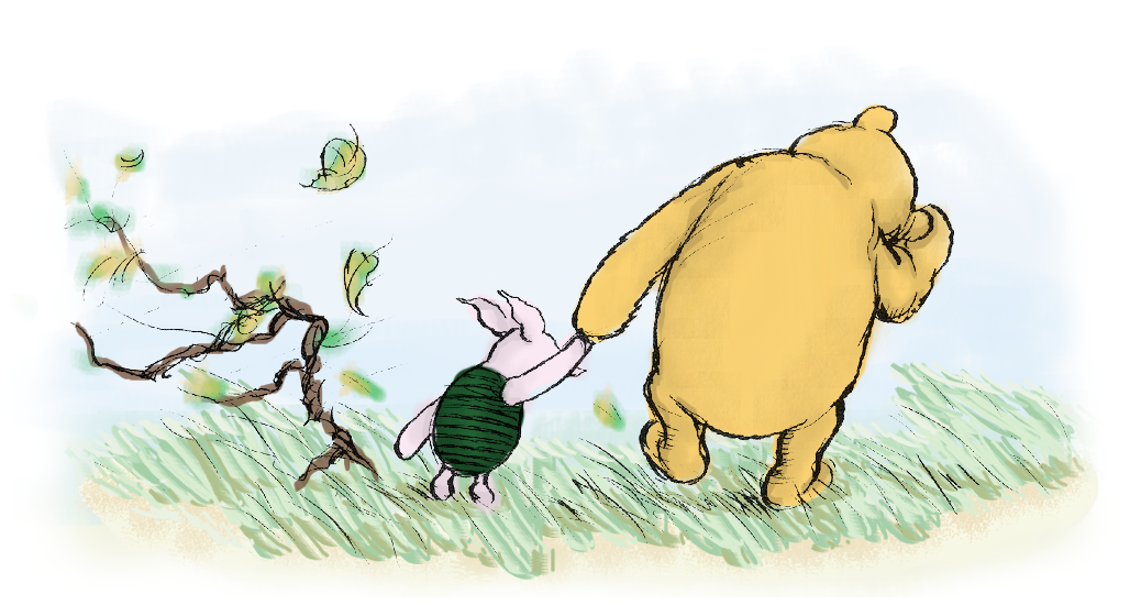 Piglet and Pooh